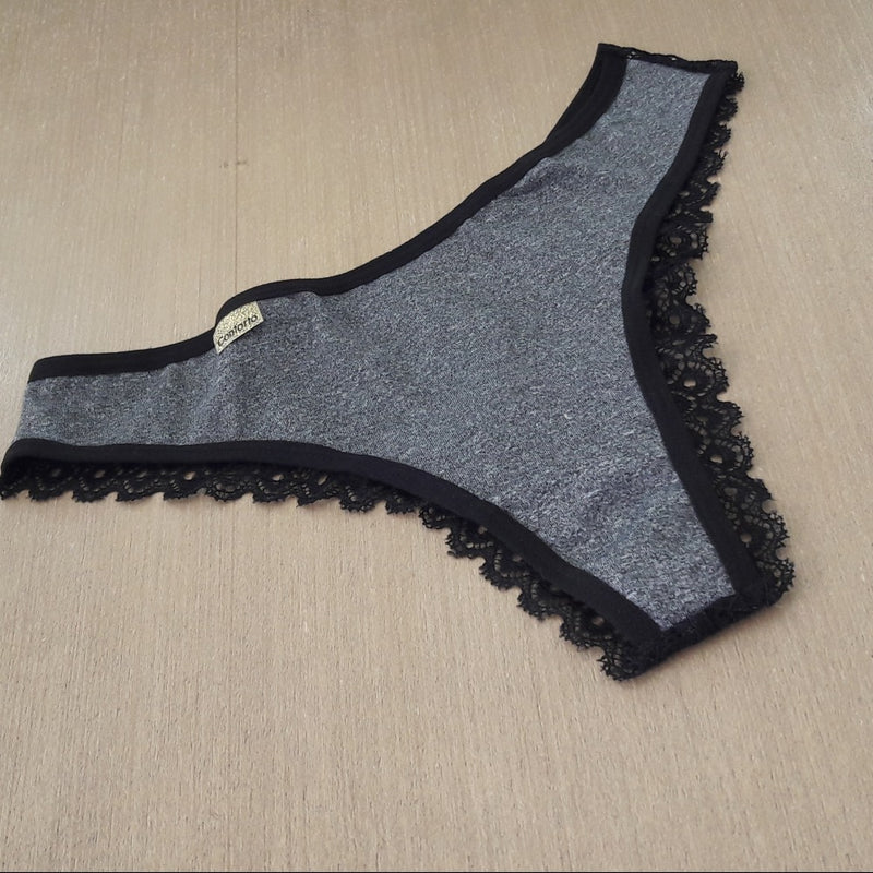 Tanga Manu Cor:Preto;Tamanho:G (LBR8447SKU120403)