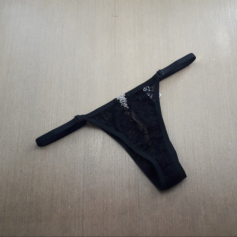 Tanga Fio Dental Biju Cofrinho (LBR9588)