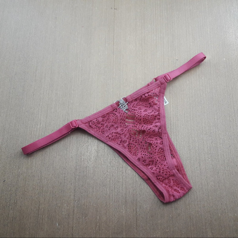 Tanga Fio Dental Biju Cofrinho (LBR9588)