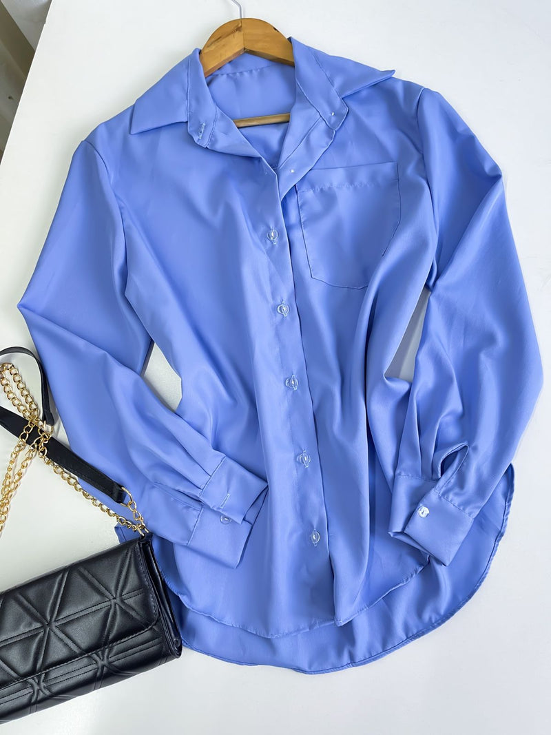 Camisa Social Feminina Anesia (12345670018924129233)