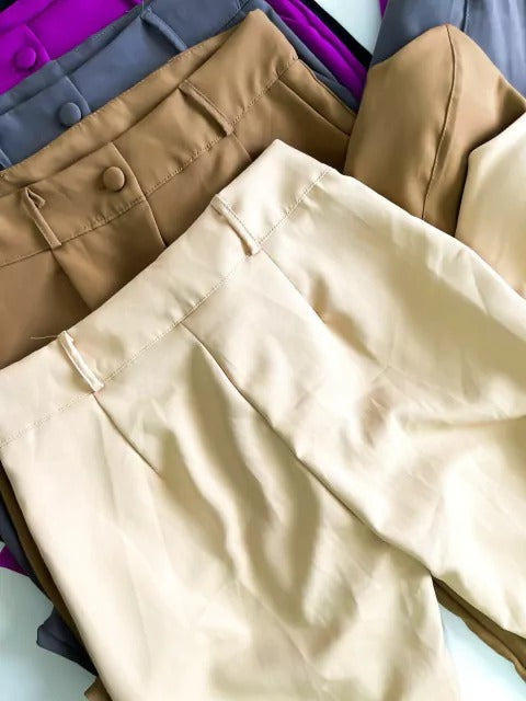 Conjunto Feminino de Cropped Sem Alça e Calça Jogger Fran Ref.783 (207564515)